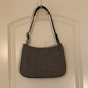 gray coach shoulder bag